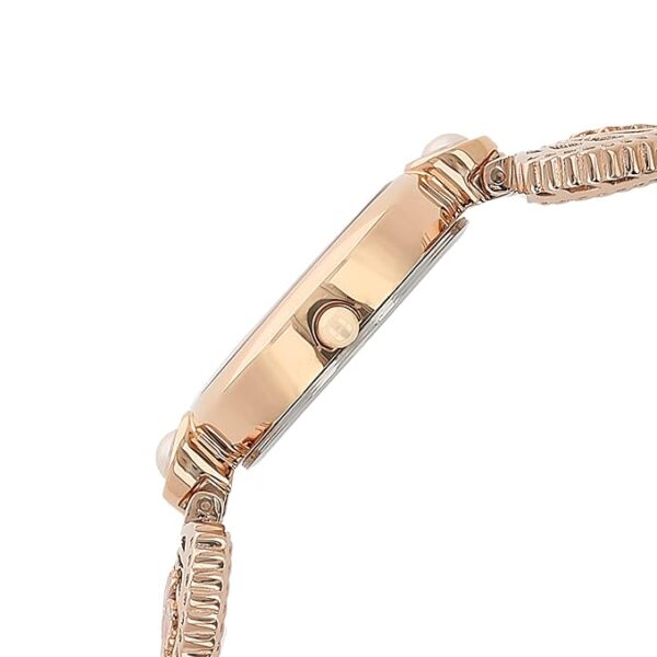 Titan Raga Aurora Mother Of Pearl Dial Women Analog Watch With Metal Strap-Ns2567Wm01, Band Color:Rose Gold - Image 3