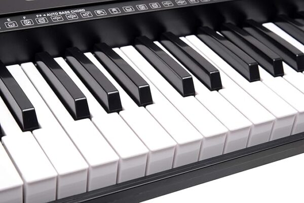 JUAREZ Octavé JRK661 61-Key Electronic Keyboard Piano with LED Display | Adapter | Key Note Stickers | Mic |Music Sheet Stand | 255 Rhythms | 255 Timbres | 24 Demos | 8 Percussions - Image 5