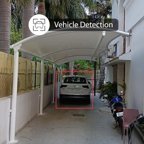 CP PLUS 8 MP Resolution Smart Wi-fi Ai CCTV Camera | 2 Way Talk | Human Body Detection & Motion Tracking Alert | Supports Vehicle & Crossline Detection Powered by Ai | Advanced Night Vision | CP-E81AR - Image 5