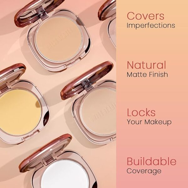 Swiss Beauty Matte & Set Duo Lightweight Compact For All Skin Types| Compact Powder + Translucent Powder | Shade- 02 Beige, 20gm - Image 5