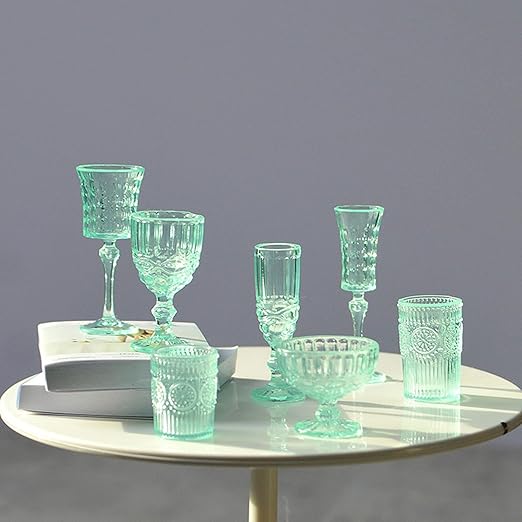 THE STYLE SUTRA 7X 1/6 Scale Dollhouse Cups Dollhouse Accessories for Dollhouse Kitchen Home Green - Image 5