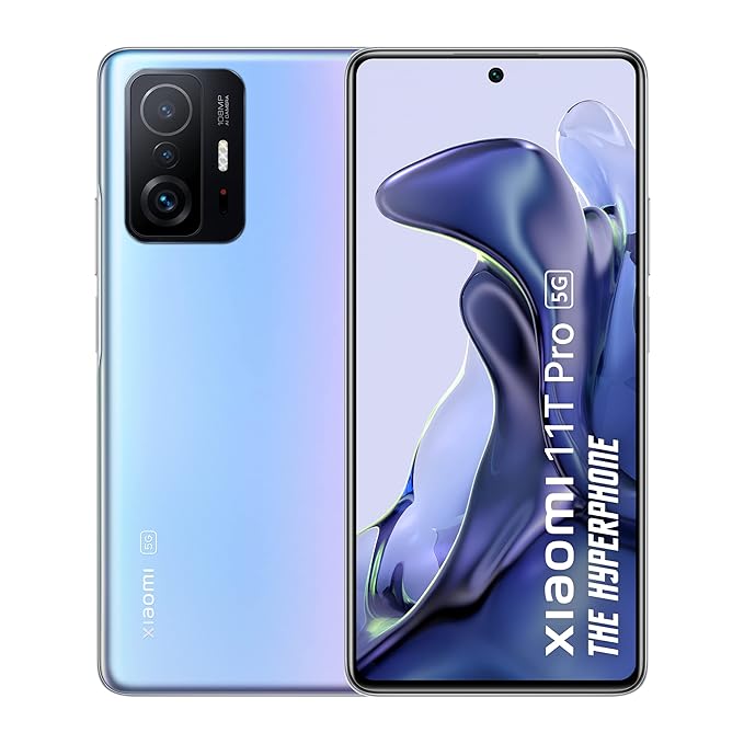 Xiaomi 11T Pro 5G Hyperphone (Celestial Magic, 8GB RAM, 128GB Storage) |SD 888|120W HyperCharge|Segment's only Phone with Dolby Vision+Dolby Atmos