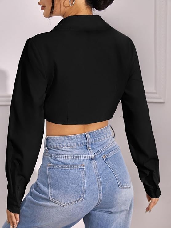 GRECIILOOKS Shirt for Women | Women Shirt | Long Shirt for Women | Shirt Tops for Women | Oversized Shirt for Women - Image 2