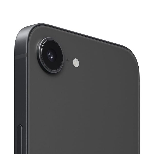 iPhone 16e 128 GB: Built for Apple Intelligence, A18 Chip, Supersized Battery Life, 48MP Fusion. Camera, 15.40 cm (6.1″) Super Retina XDR Display; Black - Image 3
