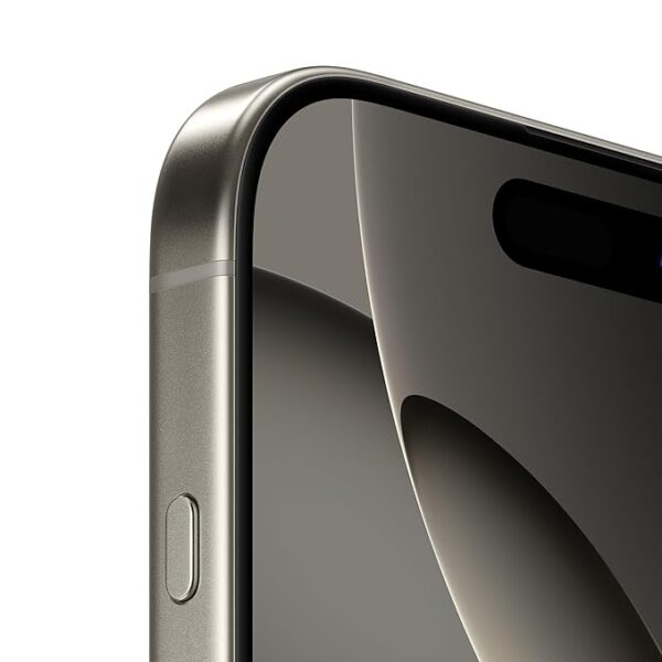 iPhone 16 Pro 128 GB: 5G Mobile Phone with Camera Control, 4K 120 fps Dolby Vision and a Huge Leap in Battery Life. Works with AirPods; Natural Titanium - Image 3