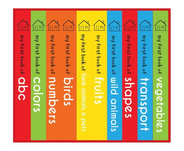 My First Library: Boxset of 10 Board Books for Kids Board book – Box set, 1 January 2018 - Image 3
