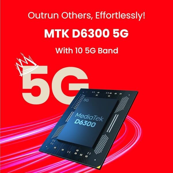 Tecno POP 9 5G Aurora Cloud, 4GB+128GB| Segment's 1st 48MP Sony AI Camera| Segment's 1st 5G with NFC | D6300 5G Processor | 4+ Year Lag Free Fluency |5000 mAh Battery |Dual Speaker |Without Charger - Image 4