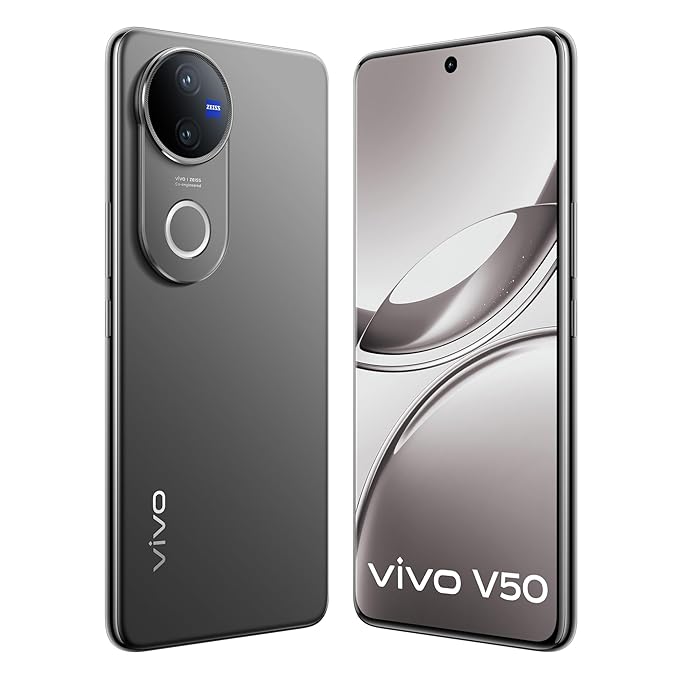 Vivo V50 5G (Titanium Grey, 12GB RAM, 512GB Storage) with No Cost EMI/Additional Exchange Offers