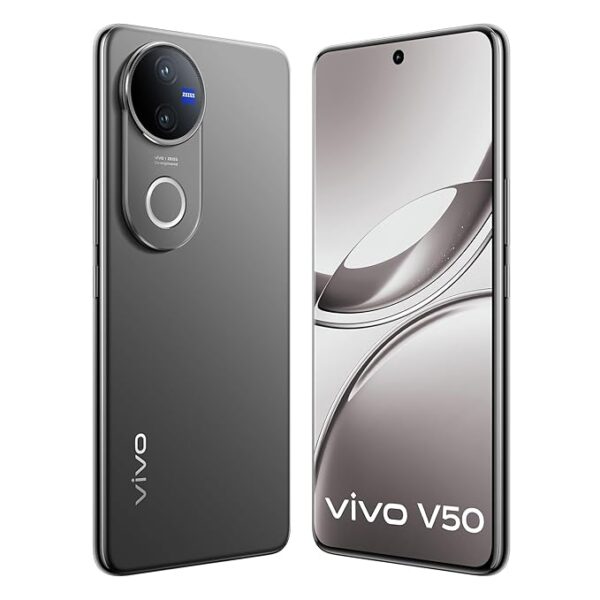 Vivo V50 5G (Titanium Grey, 8GB RAM, 256GB Storage) with No Cost EMI/Additional Exchange Offers