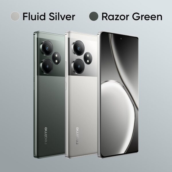 realme GT 6T 5G (Fluid Silver,8GB RAM+128GB Storage) | India's 1st 7+ Gen 3 Flagship Chipset | 1.5M+AnTuTu Score | 5500mAh+120W | The World's Brightest Flagship Display - Image 3