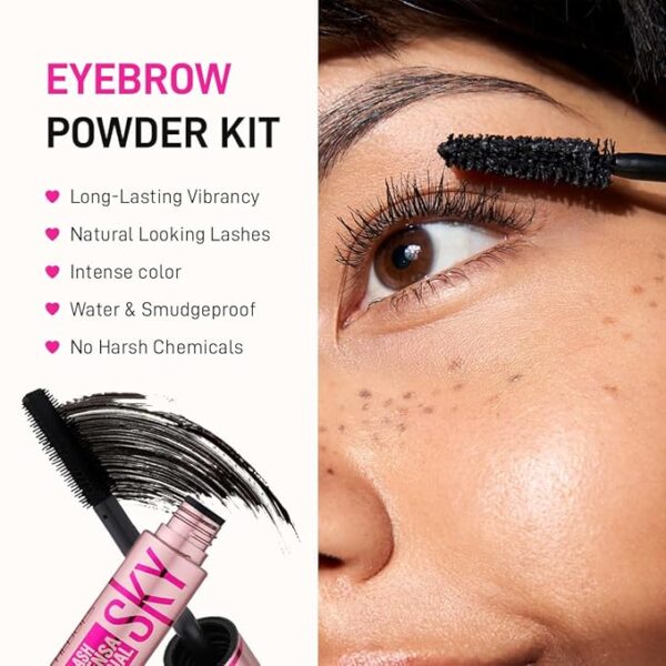 Sky High Lash Mascara - Ultra-Lengthening and Volumizing, Smudge-Proof, Clump-Free, Long-Lasting Wear, Enriched with Nourishing Ingredients, Cruelty-Free - Image 7