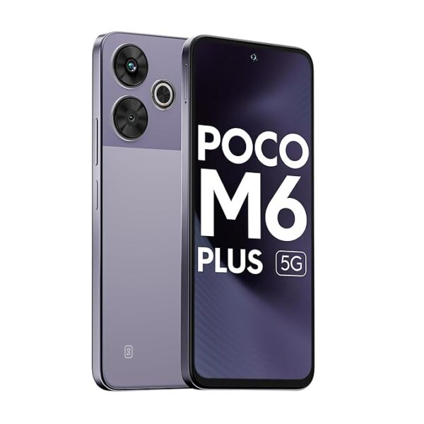 POCO M6 Plus 5G Misty Lavender 8GB RAM 128GB ROM - Image 2