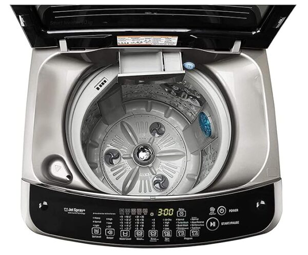 LG 10 Kg Inverter Fully-Automatic Top Loading Washing Machine (T10SJSS1Z, Free Silver) - Image 6