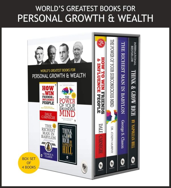 World’s Greatest Books For Personal Growth & Wealth (Set of 4 Books) : Perfect Motivational Gift Set Paperback – 1 August 2019 - Image 2