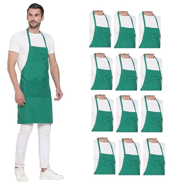 uniformer Apron for Men and Women | Durable & Stylish for Kitchen, Restaurant, Cafes | Ideal for Chefs, Bakers & Home Cooks | Easy to Clean | Unisex Design