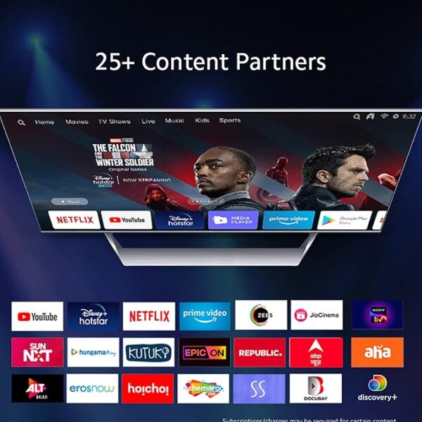 Mi 189.34cm (75 inches) Q1 Series 4K Ultra HD Smart QLED TV L75M6-ESG (Metallic Grey) - Image 3