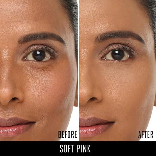 Lakme Rose Loose Face Powder, Matte Finish & Poreless Look, Oil Control & Sun Protection For Long Hours, Suitable for oily skin, Soft Pink, 40g (Pack of 2) - Image 3