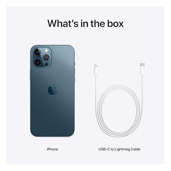 Apple iPhone 12 Pro Max (128GB) - Pacific Blue - Image 3