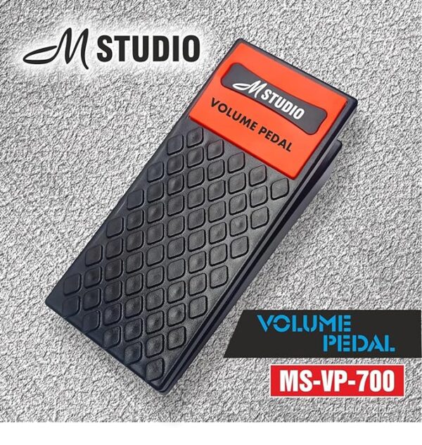 M-STUDIO MS-VP-700 STEREO VOLUME PEDAL FOR ALL MUSICAL INSTRUMENTS KEYBOARDS & OCTAPAD,NO BATTERY REQUIRED, ADVANCED POTENTIOMETER. - Image 4