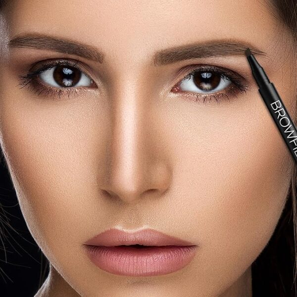 RENEE Browfill Eyebrow Pen- Brown, Waterproof & Smudge-proof, One Swipe Application with Micro Precision, Natural & Long-lasting Finish, For Denser & Fuller Eyebrows, Easy to use, Cruelty-free - Image 5
