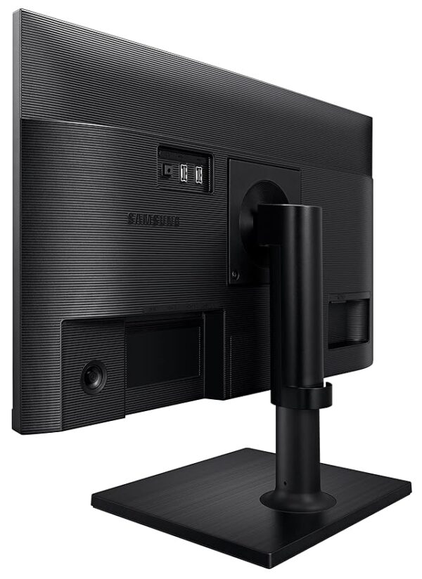 Samsung 24-Inch(60cm) FHD, IPS Panel, Connectivity with 2X HDMI, 1.4 Ports, Dp, 2X USB Hub 2.0, Height Adjustable Stand, Vesa Compatibility, Eye Care, Eco-Saving (LF24T450FQWXXL, Black) - Image 6