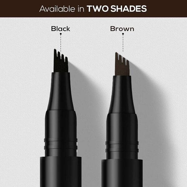 RENEE Browfill Eyebrow Pen- Brown, Waterproof & Smudge-proof, One Swipe Application with Micro Precision, Natural & Long-lasting Finish, For Denser & Fuller Eyebrows, Easy to use, Cruelty-free - Image 4