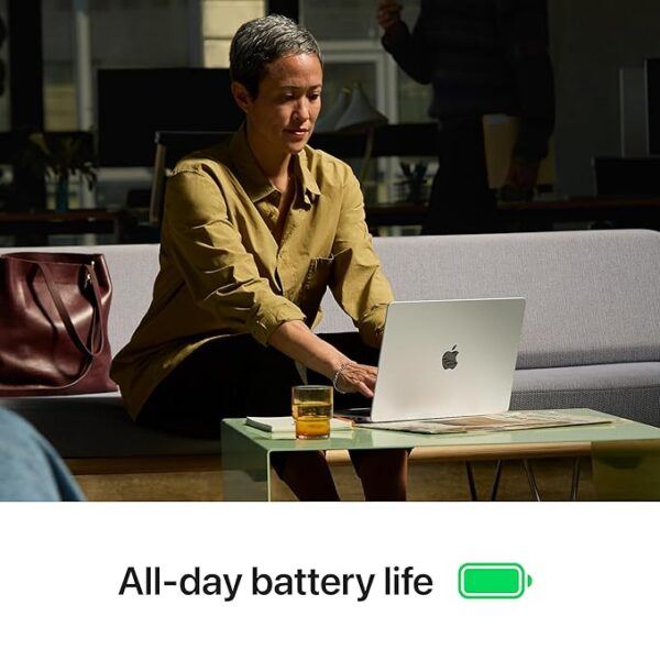 Apple 2024 MacBook Pro Laptop with M4 Max chip with 14‑core CPU and 32‑core GPU: Built for Apple Intelligence, (14.2″) Liquid Retina XDR Display, 36GB Unified Memory, 1TB SSD Storage; Space Black - Image 5