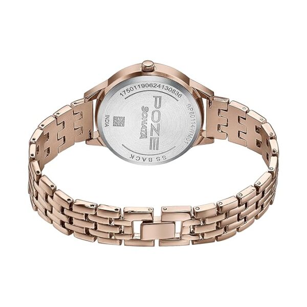 Sonata Poze Analog Quartz Pink Dial Watch for Women - Image 6
