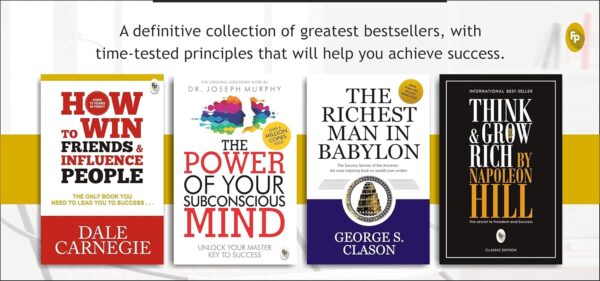 World’s Greatest Books For Personal Growth & Wealth (Set of 4 Books) : Perfect Motivational Gift Set Paperback – 1 August 2019 - Image 3
