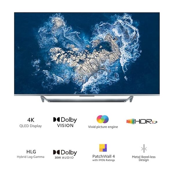 Mi 189.34cm (75 inches) Q1 Series 4K Ultra HD Smart QLED TV L75M6-ESG (Metallic Grey) - Image 2