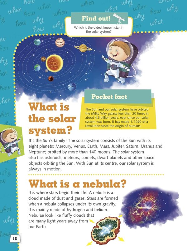 Encyclopedia : My Encyclopedia of Space - What? Why? How? When? Paperback – 22 March 2021 - Image 3