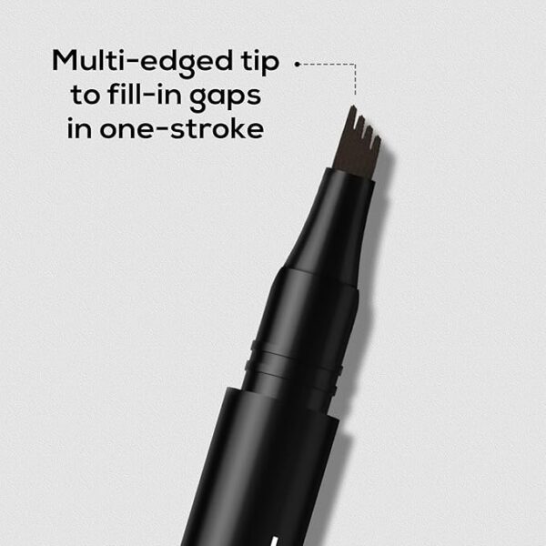 RENEE Browfill Eyebrow Pen- Brown, Waterproof & Smudge-proof, One Swipe Application with Micro Precision, Natural & Long-lasting Finish, For Denser & Fuller Eyebrows, Easy to use, Cruelty-free - Image 2