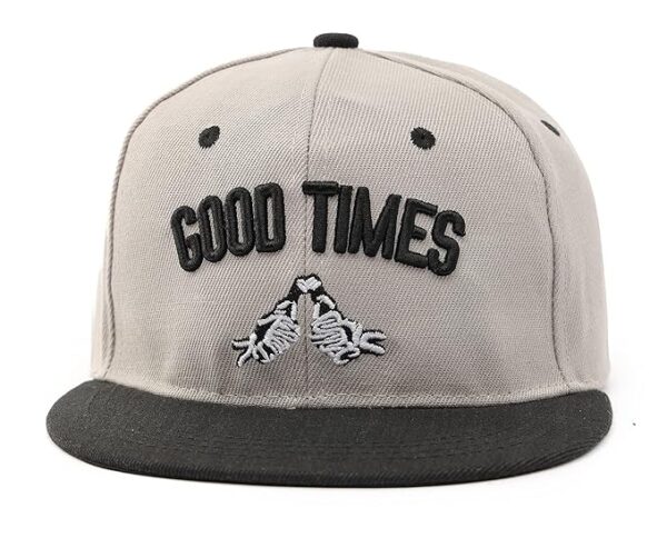 DRUNKEN Cap for Men Women Unisex Topi Head Branded Good Time Boy's Girl's Hip Hop Caps Adjustable Strap Summer Sports Gym Dance Cotton Free Size Woolen Fashion Baseball Snapback Winter Cotton (Grey)