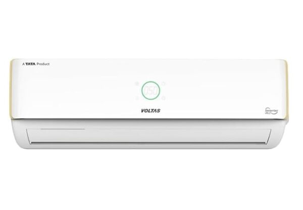 Voltas 1.5 Ton 5 Star PureAir Inverter Split AC With 4 Way Swing (Copper, 6-in-1 Adjustable Mode, Anti-dust Filter, 2023 Model, 185V Verdant Exotica, White)