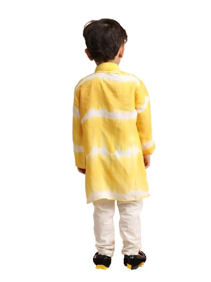 POLKA TOTS Soft Kurta Pajama Set for Boy’s Traditional Ethnic Wear - Image 2