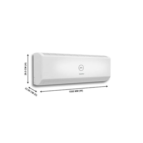 Godrej 2 Ton 3 Star Inverter Split AC (AC 2T SIC 24ITC3-WWA, White) - Image 2