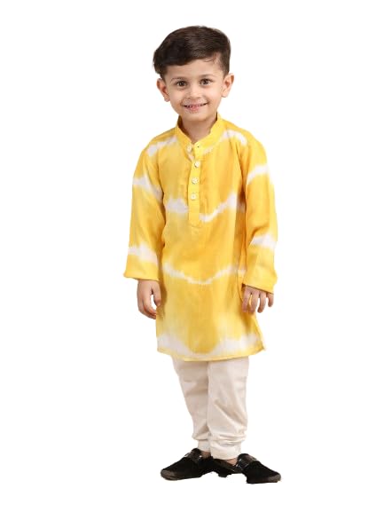 POLKA TOTS Soft Kurta Pajama Set for Boy’s Traditional Ethnic Wear