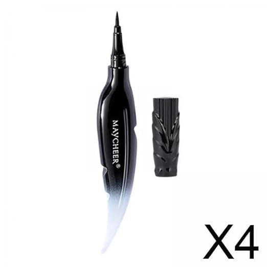 Enakshi® 4xLiquid Eye Liner Waterproof Winged Long Lasting for Eye Makeup Women Men|Health & Beauty | Makeup | Eyes | Eyeliner - Image 2