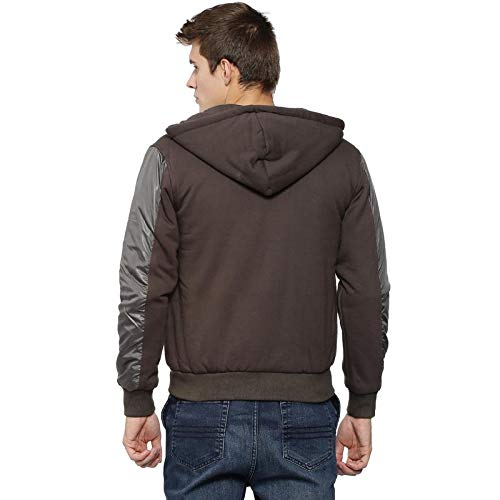 Campus Sutra Men Cotton Blend Full Sleeve Solid Standard Length Jacket - Image 3