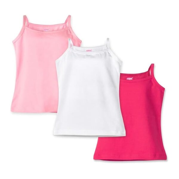 ARIEL Girls Cotton Full Slip(Pack of 3)