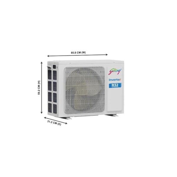 Godrej 2 Ton 3 Star Inverter Split AC (AC 2T SIC 24ITC3-WWA, White) - Image 4