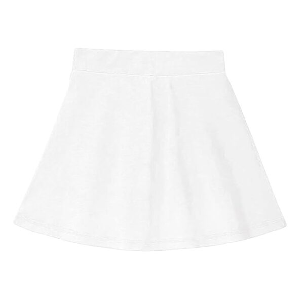 KYDA KIDS® Girls 100% Cotton Printed Skirt Attached with Inner Lycra Shorts(Pack of 1) - Image 2