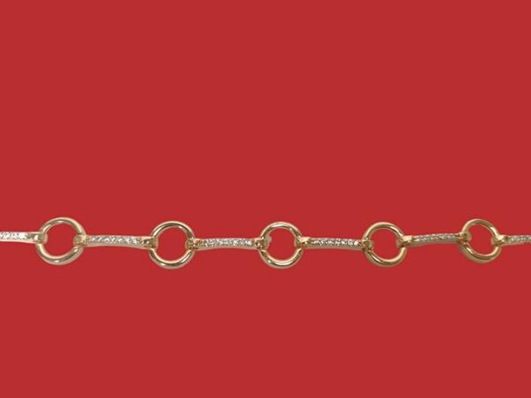 DHYAAN's Festive 1 Gram Gold Plated Adjustable Cz American Diamond Bracelet for Women and Girls - Image 5