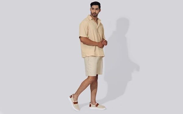 Neeman's The Brunch Loafers for Men | Comfortable, Flexible & Breathable Knitted Upper and Faux Leather - Image 4