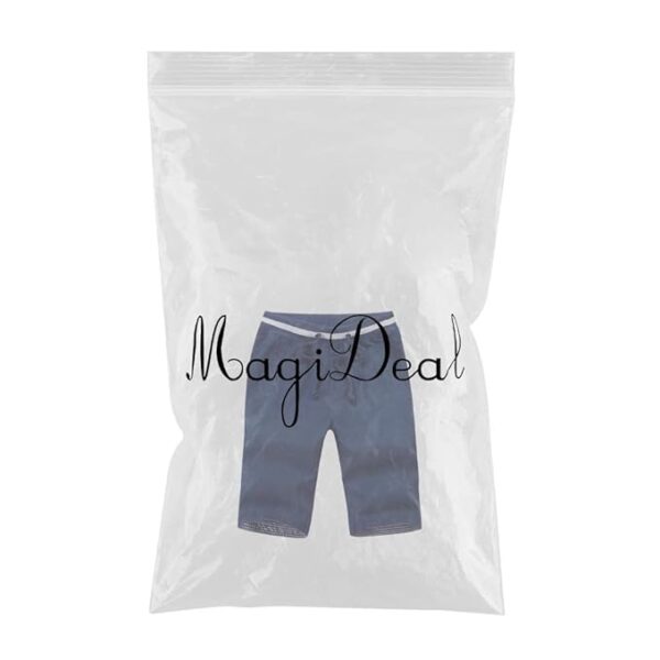 CALANDIS™ Men's Summer Shorts Cotton Joggers Classic Fit Pocket Pants Dark Blue M | Shorts | Mens Clothing - Image 4