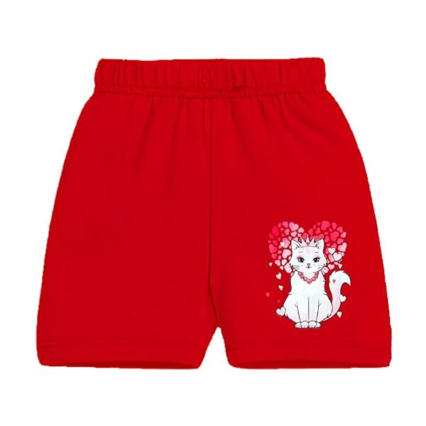 Kuchipoo Girls Regular Fit Cotton Shorts - Pack of 8 - Image 6