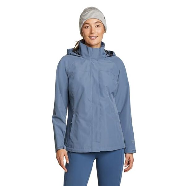 Eddie Bauer Women's Packable Rainfoil Waterproof Rain Jacket