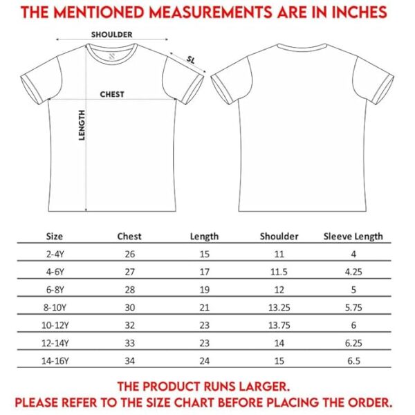 Girls Heart 2 Printed Has a Round Neck Short Sleeve T-Shirts-NUGCTSH0704.3_2-4Y - Image 6