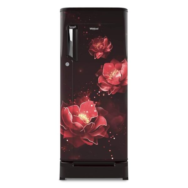 Whirlpool Ice Magic Powercool 190 L 4 Star Inverter Direct-Cool Single Door Refrigerator with Intellisense Inverter Technology (205 IMPRO ROY 4S, Wine Abyss), Free 1 Year Extended warranty