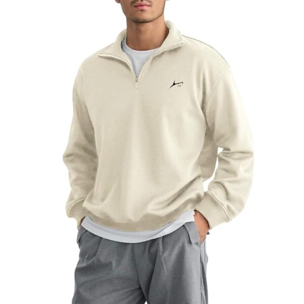 PROSHARX Quarter Zip Style Sweatshirt | Soft & Warm Fleece Sweatshirt Hoodie with Zip